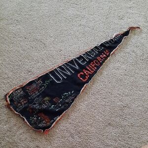 VTG 1960s Universal Studios California Pennant